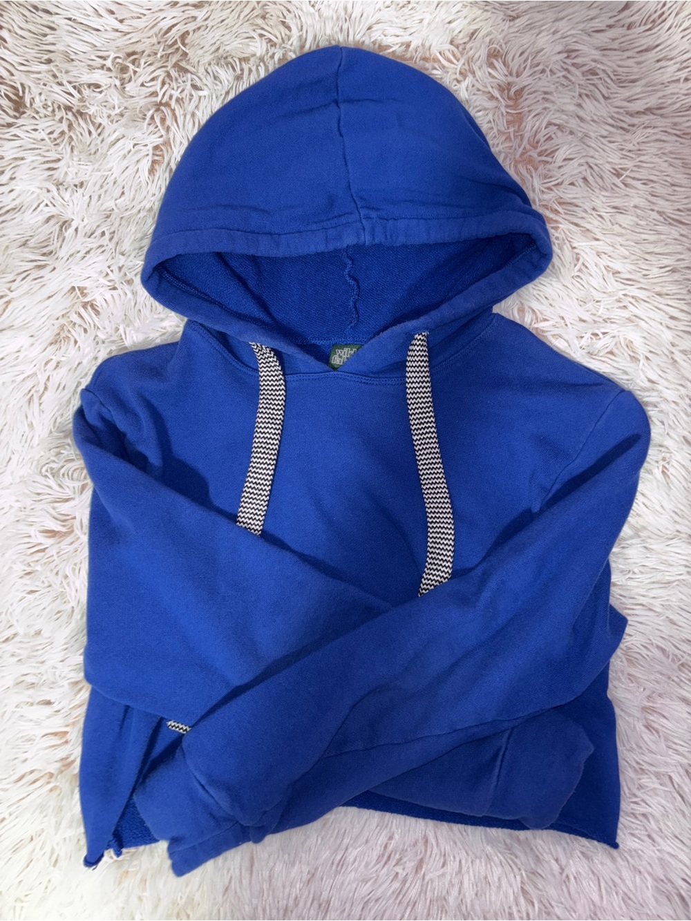 wild fable Royal Blue Kids Hooded Pullover